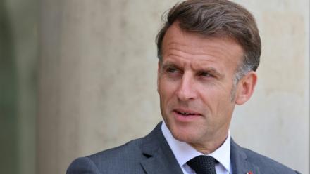 Le président Emmanuel Macron à l'Elysée, le 21 mai 2026 à Paris