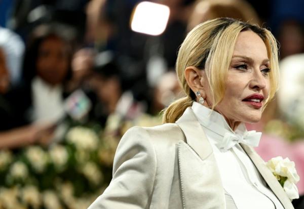 Madonna lors de l'édition 2025 du Met Gala à New York