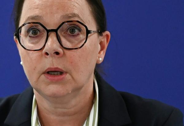 La procureure de Nîmes Cécile Gensac, à Nîmes le 2 mai 2025