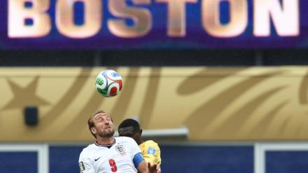 Harry Kane lors du match de l'Angleterre contre le Ghana en phase de groupes du Mondial, le 23 juin 2026 à Boston