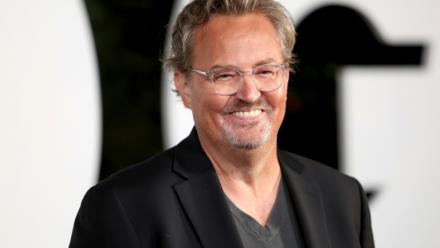L'acteur américain Matthew Perry, à Hollywood (Californie), aux Etats-Unis, le 17 novembre 2022