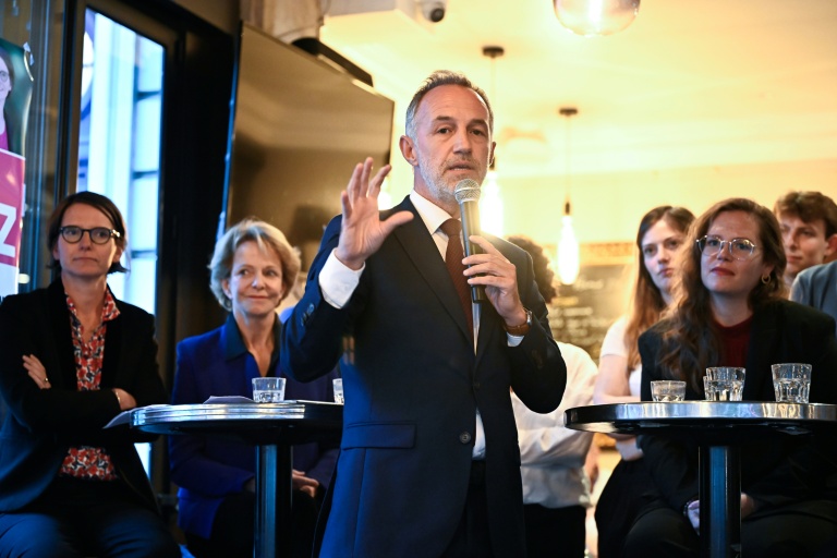 Le candidat socialiste à la mairie de Paris, Emmanuel Grégoire, le 2 septembre 2025 à Paris 