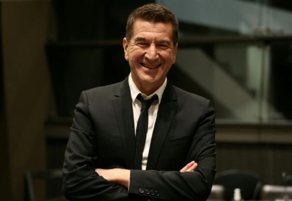 Matthieu Pigasse, propriétaire des Inrocks et de Radio Nova, à l'Assemblée nationale à Paris le 2 avril 2026