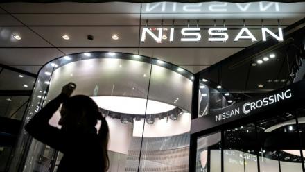 Au siège du groupe automobile Nissan à Yokohama au Japon, le 13 mai 2026