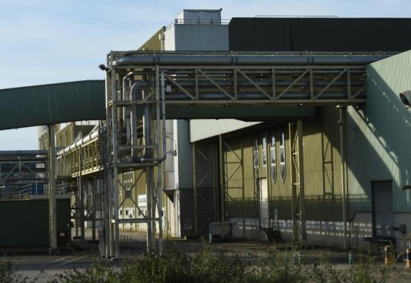 La papeterie Chapelle Darblay à Grand-Couronne, le 22 septembre 2022 en Seine-Maritime