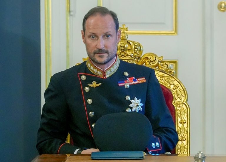 Le nouveau roi de Norvège, Haakon VIII, au Palais royal à Oslo le 28 août 2026
