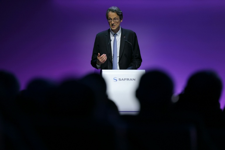 Le directeur général de Safran Olivier Andriès à Massy, près de Paris, le 23 mai 2024