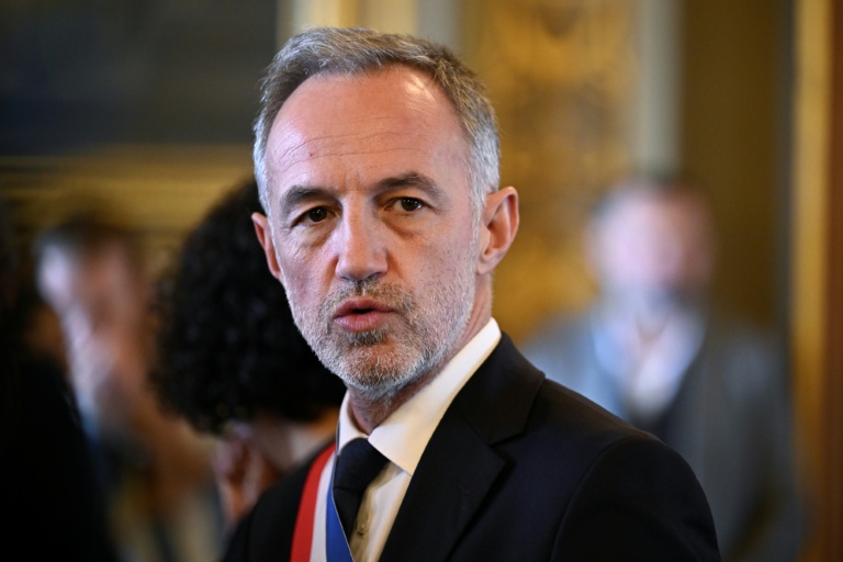 Le maire de Paris, Emmanuel Grégoire, le 29 mars 2026 à l'Hôtel de ville
