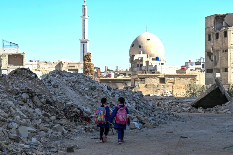 Dans les ruines de Daraya, près de Damas, la vie a repris. Le 29 octobre 2025