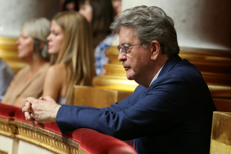 Jean-Luc Mélenchon, candidat de la France Insoumise (LFI) à la présidentielle, le 21 juin 2026 à Paris