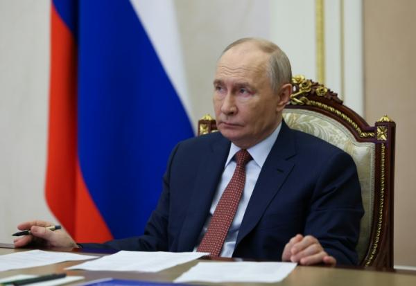 Le président russe Vladimir Poutine à Moscou le 13 juin 2026, photo diffusée par l'agence d'Etat russe Sputnik