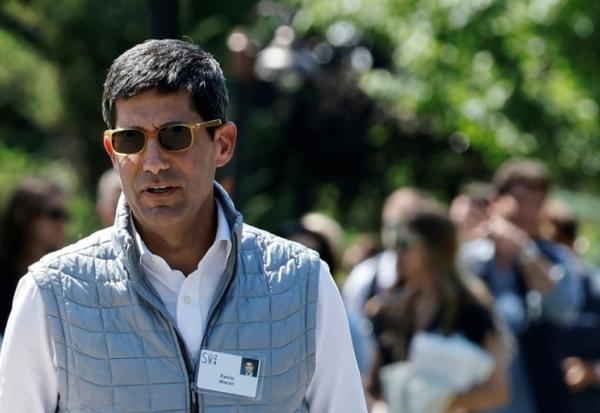 Kevin Warsh, désigné par Donald Trump pour prendre la tête de la Fed en mai 2026, le 10 juillet 2024 à Sun Valley, dans l'Idaho