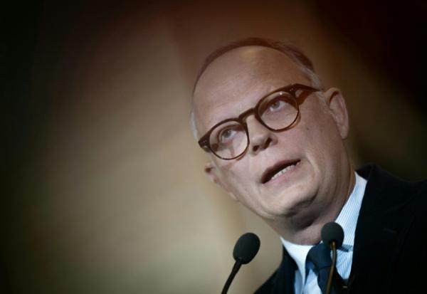 L'ancien Premier ministre Édouard Philippe après sa réélection à la mairie du Havre, le 22 mars 2026 au Havre 