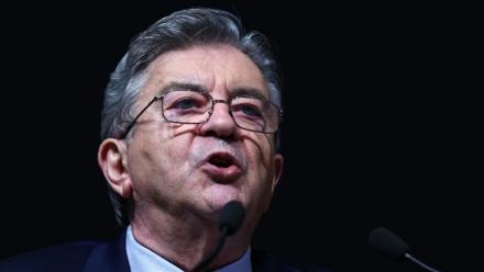 Le candidat LFI à la présidentielle Jean-Luc Mélenchon à Paris le 28 septembre 2026