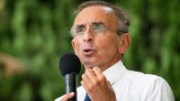 Le président du parti français d'extrême droite Reconquête, Éric Zemmour à Orange dans le Vaucluse, le 7 septembre 2024