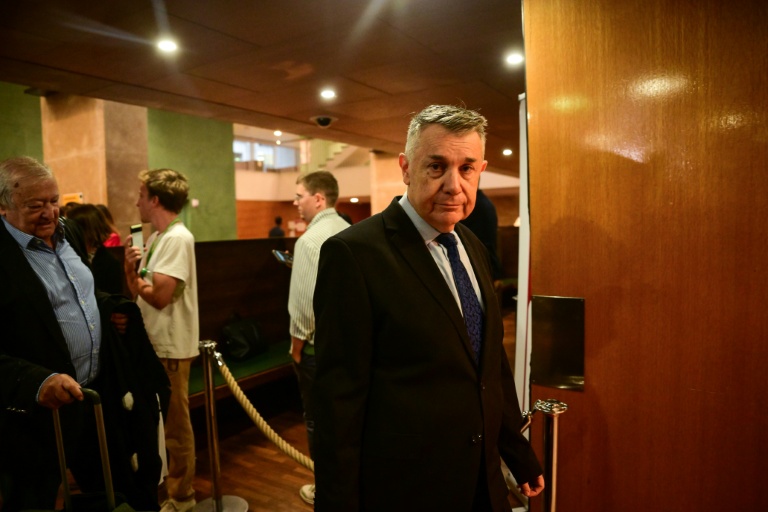 Gilles Artigues au tribunal de Lyon le 22 septembre 2025
