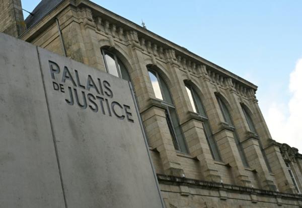 Le palais de justice de Vannes, le 24 février 2025