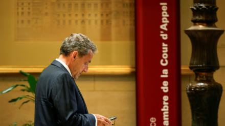 Nicolas Sarkozy au tribunal de Paris le 26 mai 2026