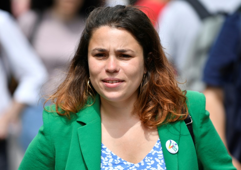 La porte-parole des députés écologistes, Léa Balage El-Mariky, le 4 juin 2022 à Paris