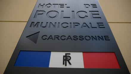 Le siège de la police municipale à Carcassonne,  le 9 septembre 2026 dans l'Aude