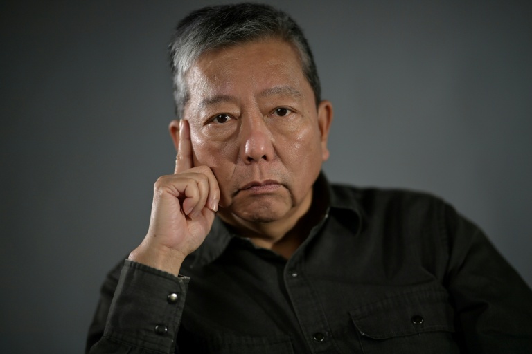 Le militant prodémocratie hongkongais Lee Cheuk-yan lors d'une séance photo à Hong Kong, le 21 mars 2021