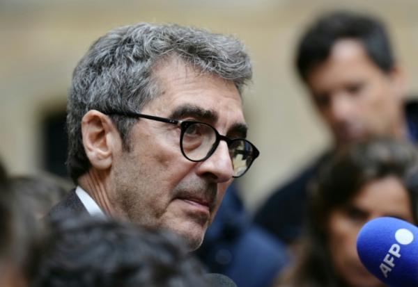 Jean Bassères lorsqu'il était administrateur provisoire de Sciences Po, Paris, le 2 mai 2024