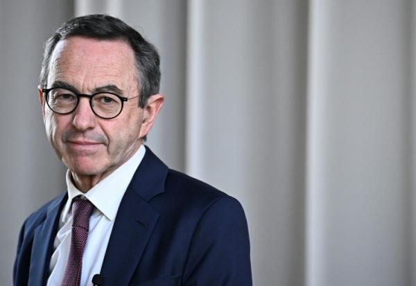 Le président de LR Bruno Retailleau le 5 mars 2026 au Blanc Mesnil, près de Paris