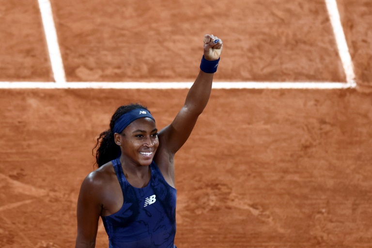 L'Américaine Coco Gauff a battu la Française Loïs Boisson en demi-finale de Roland-Garros le 5 juin 2025 à Paris