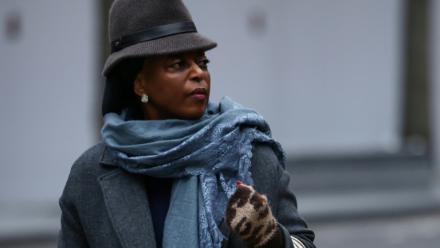  Diezani Alison-Madueke, ancienne présidente de l'OPEP arrive au tribunal pour son procès le 26 janvier 2026 à Londres 