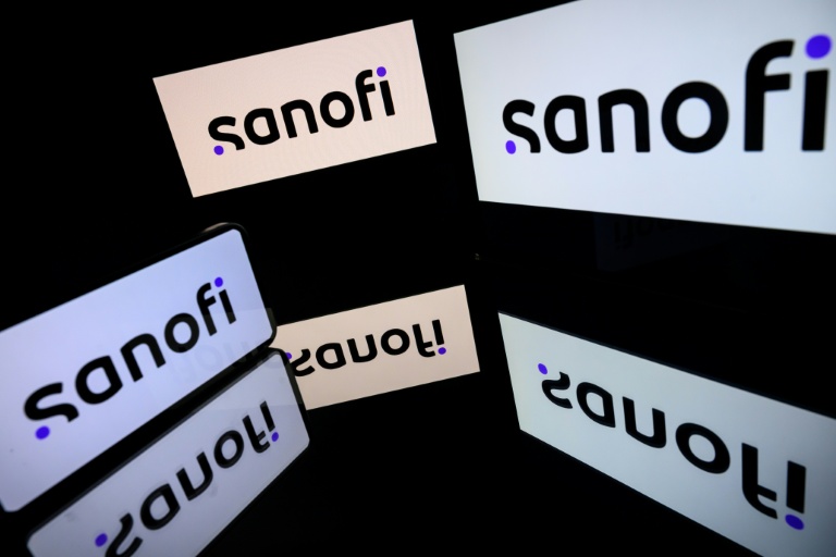 Logo Sanofi, à Toulouse le 31 mars 2026.