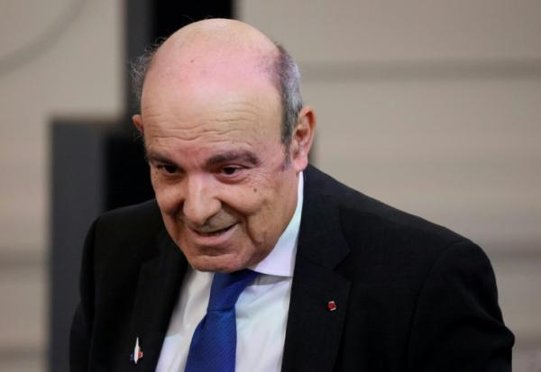 Le PDG de Dassault Eric Trappier à Paris, le 5 février 2026