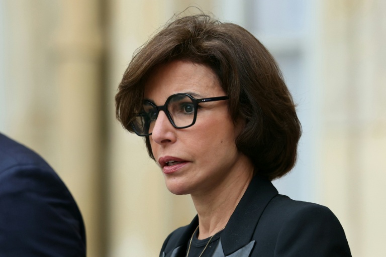 La ministre de la Culture Rachida Dati à Paris le 13 octobre 2025