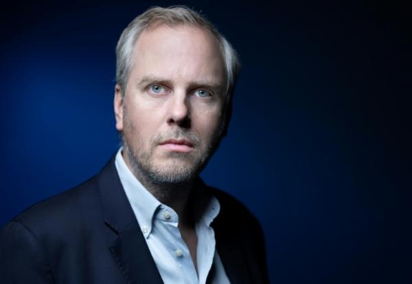 Max Haot, patron de la société américaine Vast qui embarquent dans ses missions les astronautes français Thomas Pesquet et Arnaud Prost, le 11 septembre 2026 à Paris