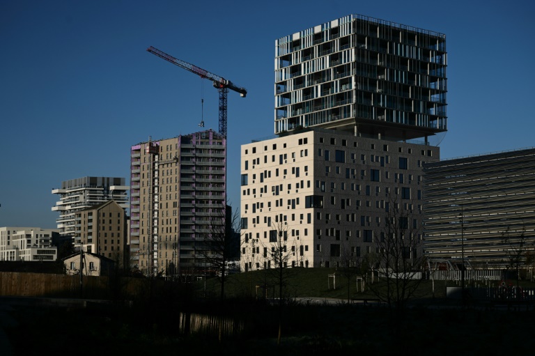 Un chantier de construction, à Bordeaux, le 14 janvier 2025
