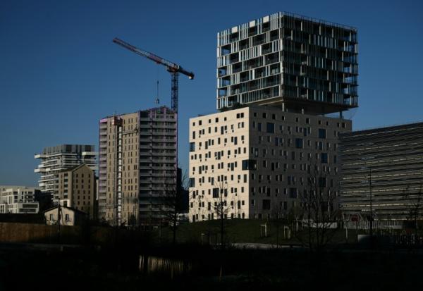 Un chantier de construction, à Bordeaux, le 14 janvier 2025