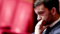 Jean-Philippe Tanguy à l'Assemblée nationale, à Paris, le 28 mai 2025