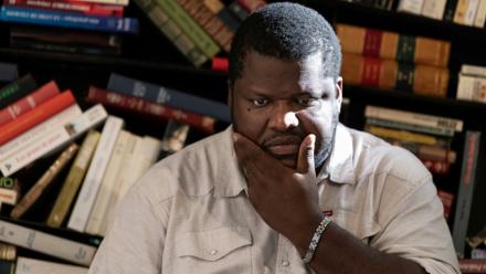 L'auteur canado-haïtien Thélyson Orélien à Manosque, le 24 septembre 2026
