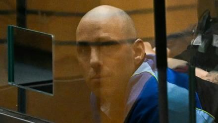 Cédric Jubillar, le 22 septembre 2025, devant la cour d'assises du Tarn, à Albi