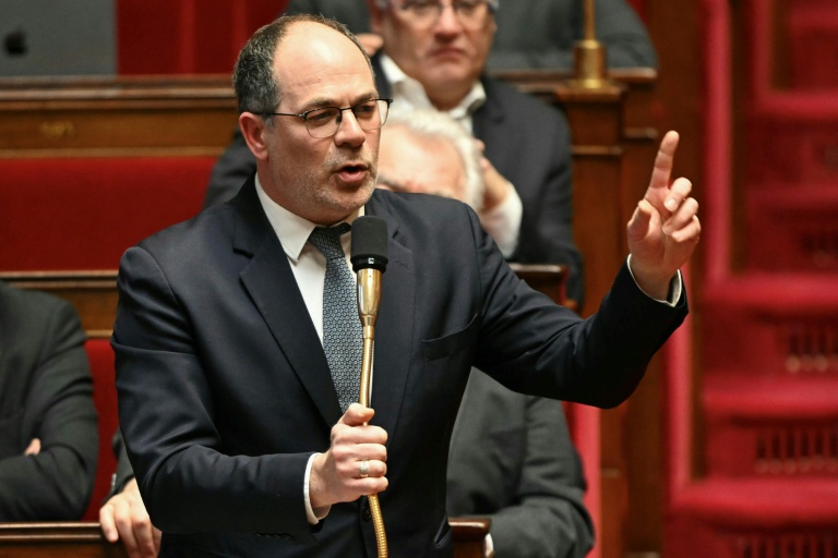 Le député du groupe Gauche démocrate et républicaine (GDR), Emmanuel Maurel, le 12 février 2025 à l'Assemblée nationale, à Paris