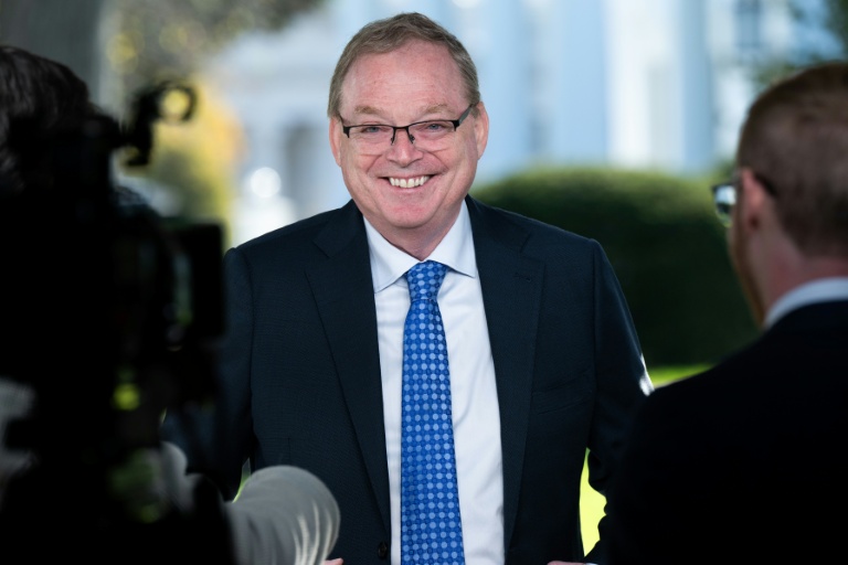 Kevin Hassett, le principal conseiller économique de Donald Trump, à Washington le 24 octobre 2025