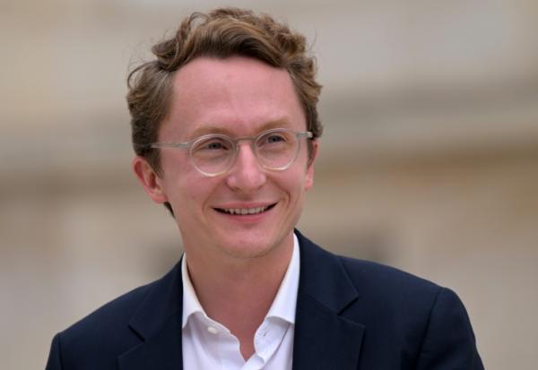 Le député Paul Midy, le 8 juillet 2024 à l'Assemblée nationale