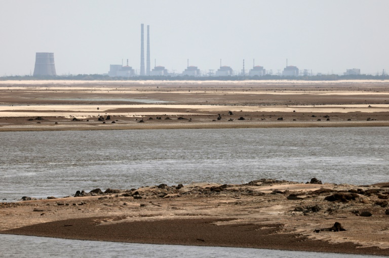 La centrale nucléaire de Zaporijjia, le 7 juillet 2023 en Ukraine