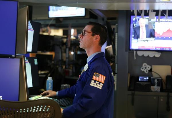 Un opérateur à la Bourse de New York le 23 janvier 2026