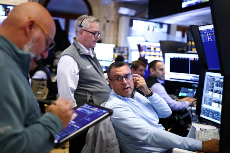 Des opérateurs à la Bourse de New York, le 28 septembre 2026