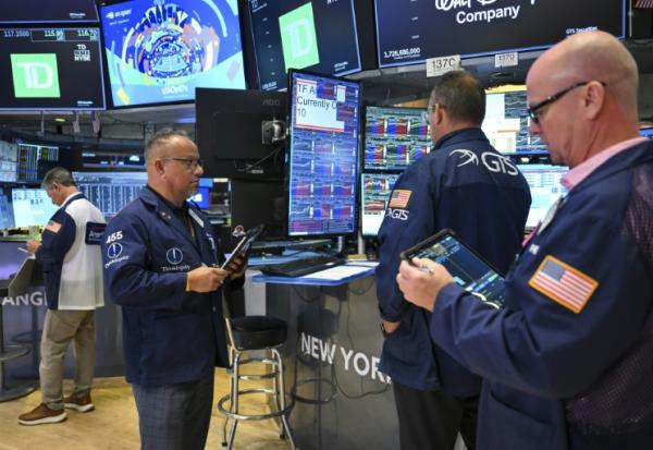 Des opérateurs à la Bourse de New York, le 24 août 2026
