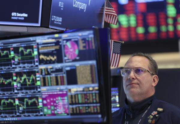 Un opérateur à la Bourse de New York, le 24 mars 2026