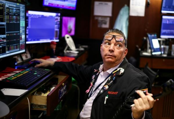 Un opérateur à la Bourse de New York, le 2 avril 2026