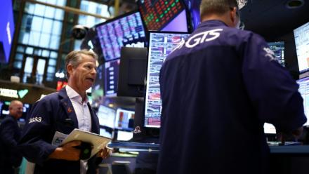 Des opérateurs à la Bourse de New York, le 28 septembre 2026
