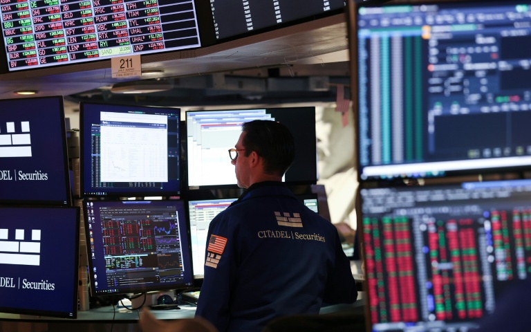 Un opérateur à la Bourse de New York, le 20 janvier 2026