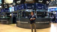 Un opérateur à la Bourse de New York, le 14 mai 2026